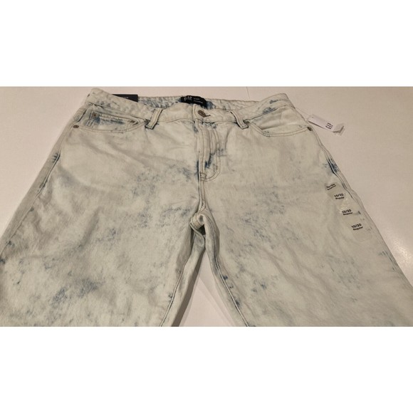GAP Stretch Denim Jeans. Size10/30R. 5Pockets. Acid Wash. 99%Cotton. Zip&Button. - Picture 9 of 11